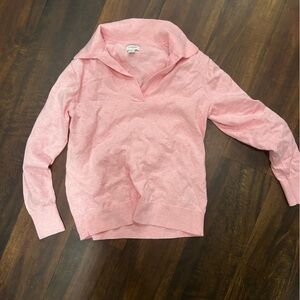 J. Crew Soft Pink Knit Top